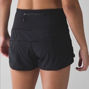 Lululemon High Waisted Speed Short